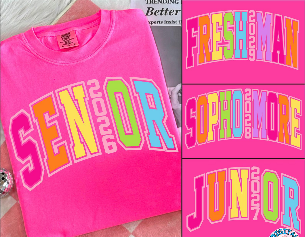 Neon Freshman - Senior