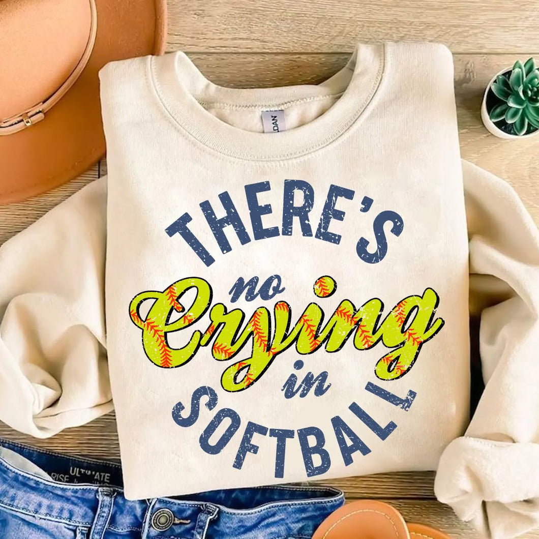 There's no crying in softball